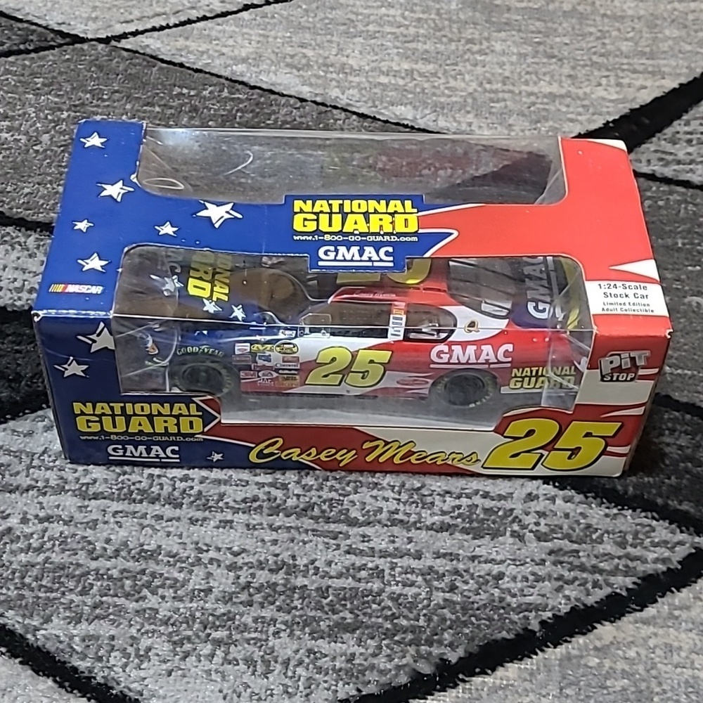LIMITED EDITION 1:24 DIE-CAST NATION GUARD #25 CASEY MEARS 2007 MONTE CARLO SS
